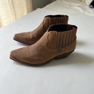 Ariat Two24 Western Booties Boots Tan 6/6.5